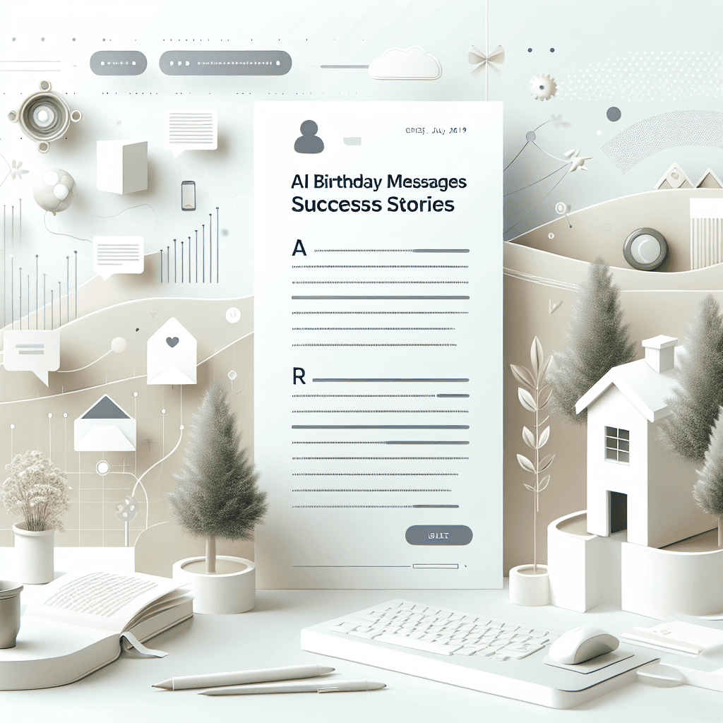 AI Birthday Messages Success Stories: How AI Writing Assistant Changed Lives