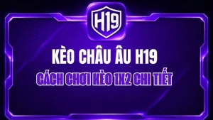 Kèo Châu Âu H19 – Cách Chơi Kèo 1X2 Chi Tiết